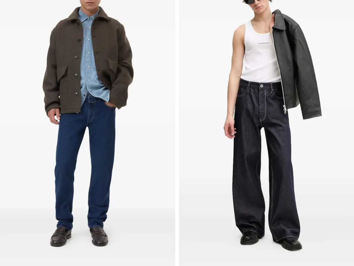 jeans raw denim