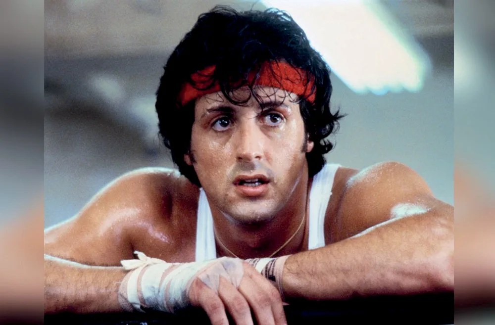 Sylvester Stallone với vai diễn để đời trong “Rocky”.