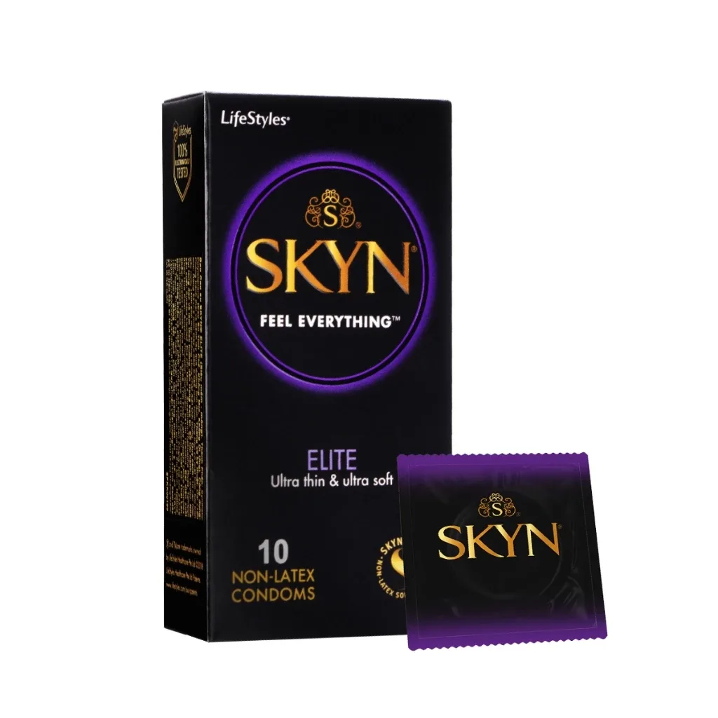 bao cao su Lifestyles Skyn non-latex Elite