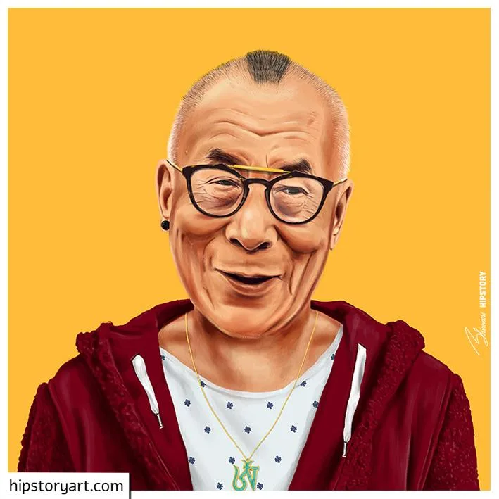 nguoi noi tieng - DALAI LAMA - elle man