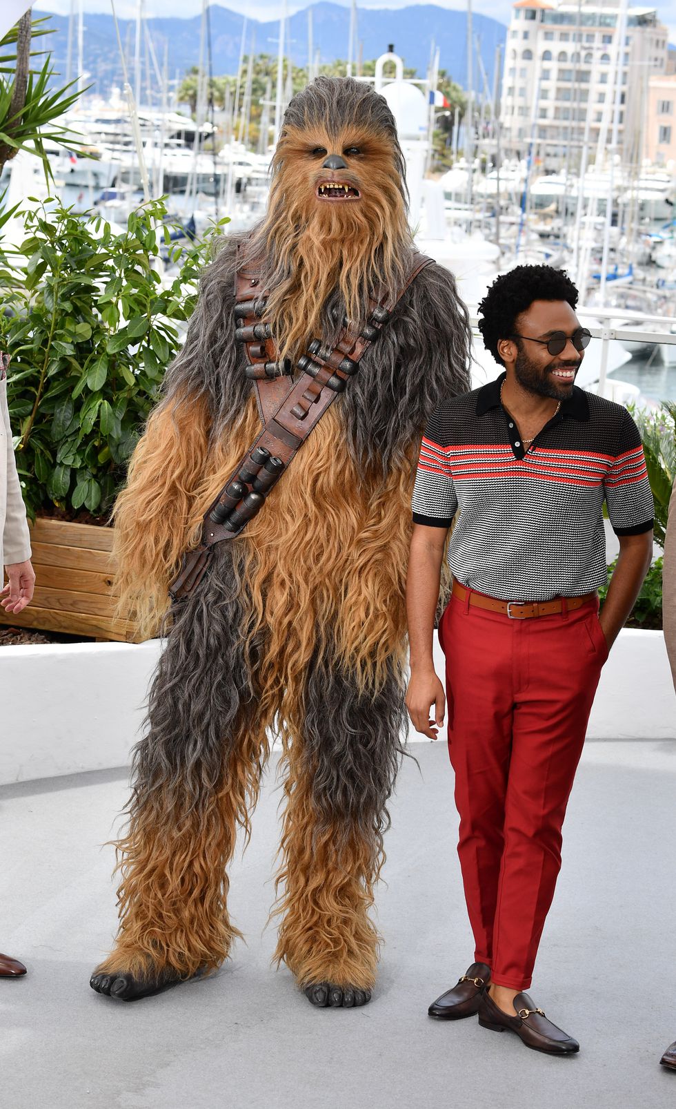 Donald Glover (và Chewbacca)