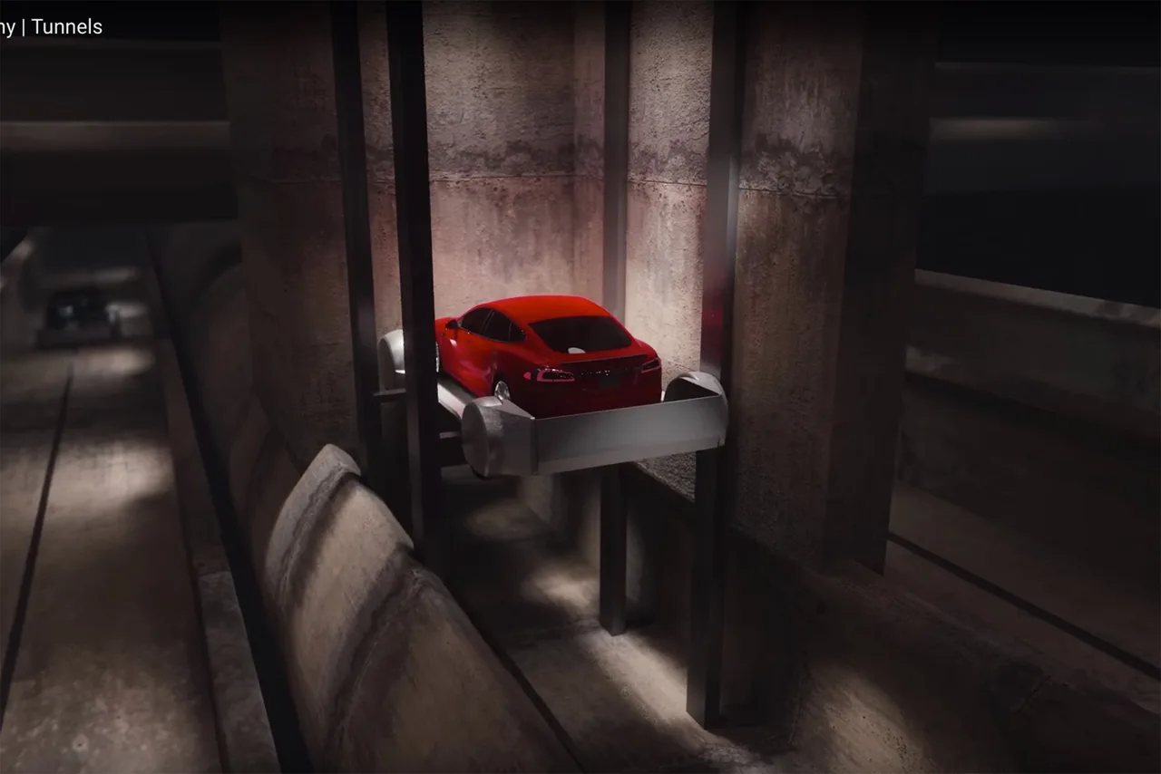 elon musk tunnels - elle man 2