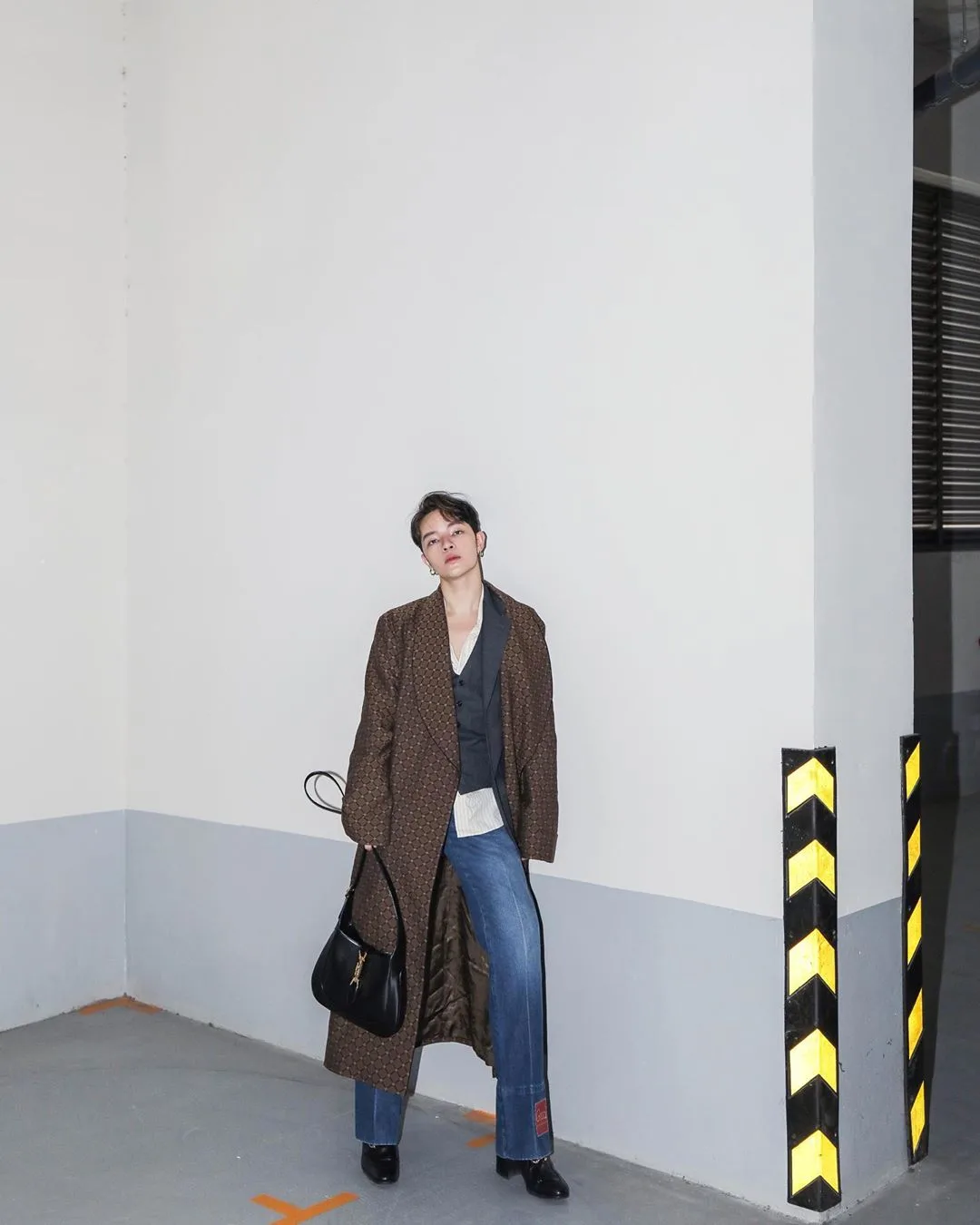 kelbin lei mặc gucci
