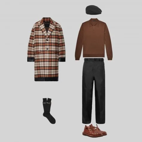 set 1 vintage elle man