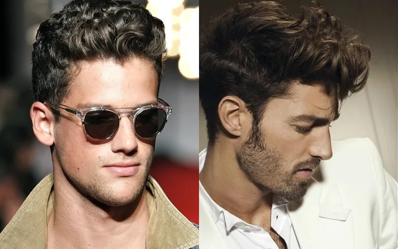10 kieu toc nam xoan - Curly Pompadour 1 - elle man