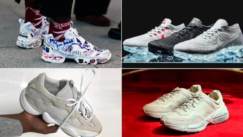giay the thao ugly sneakers - elle man heading