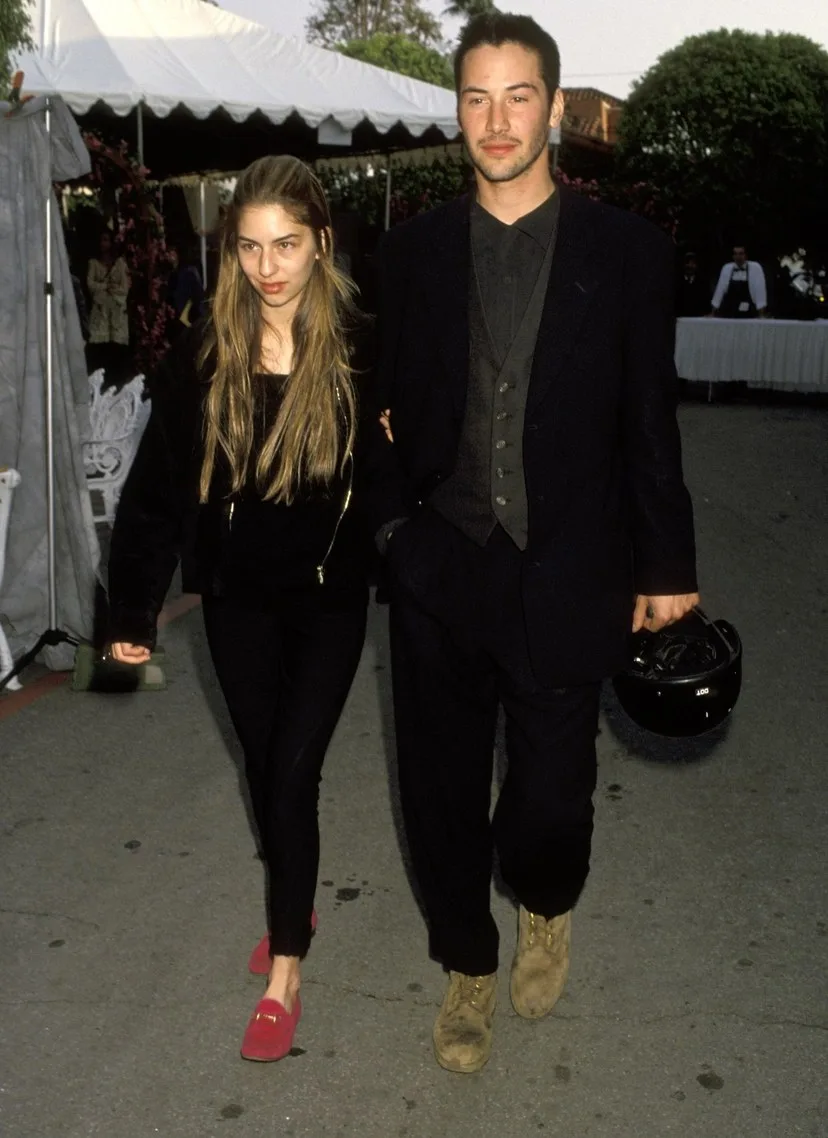 diễn viên Keanu Reeves-Keanu Reeves và Sofia Coppola