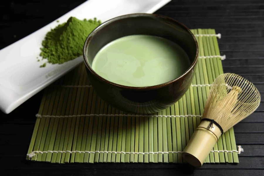một tách match tea
