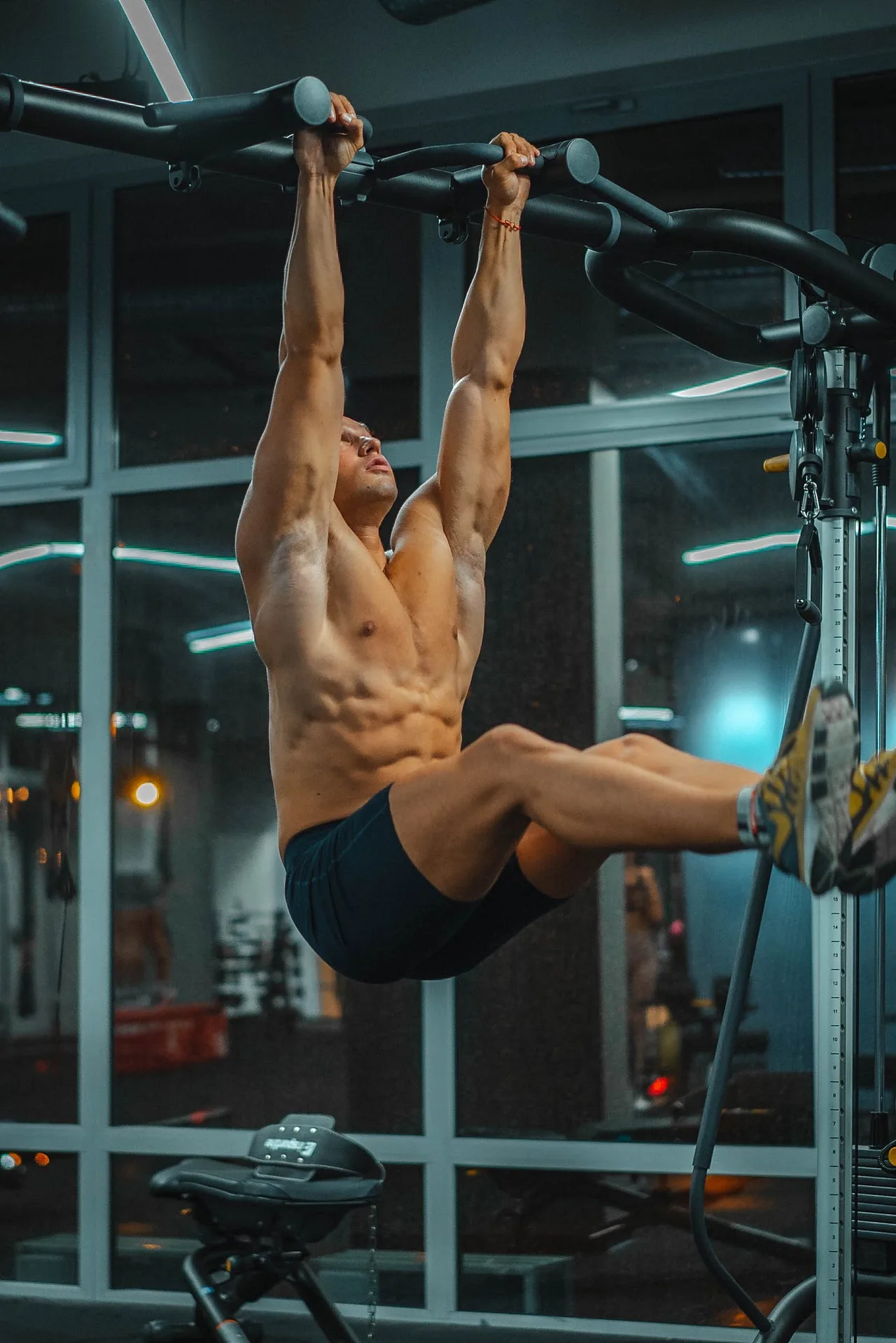 tập bụng. 6 múi