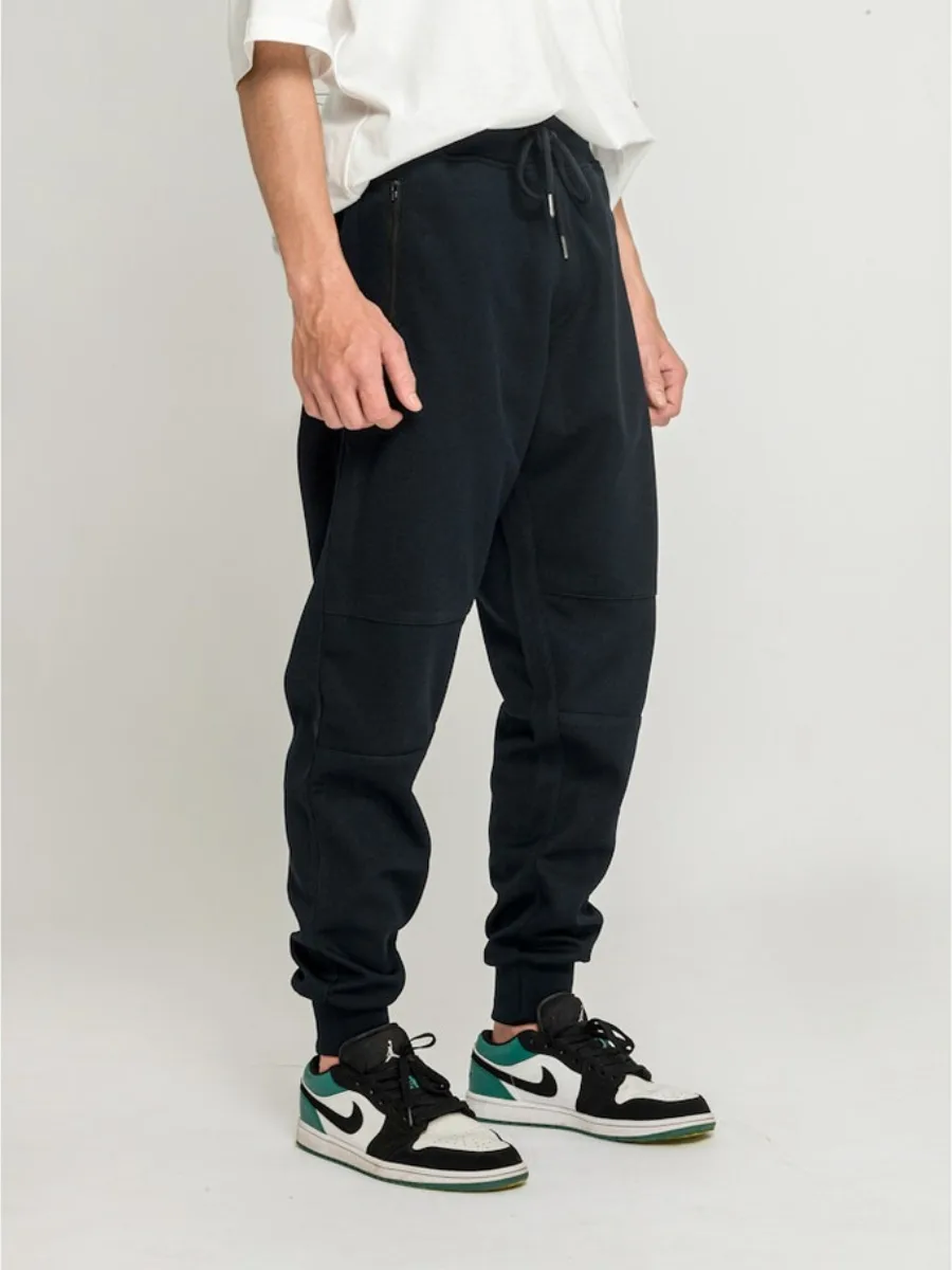 Quần Nam jogger BOO Chất Nỉ Da Cá Cao Cấp Dáng Rộng Thể Thao Phối Khóa
