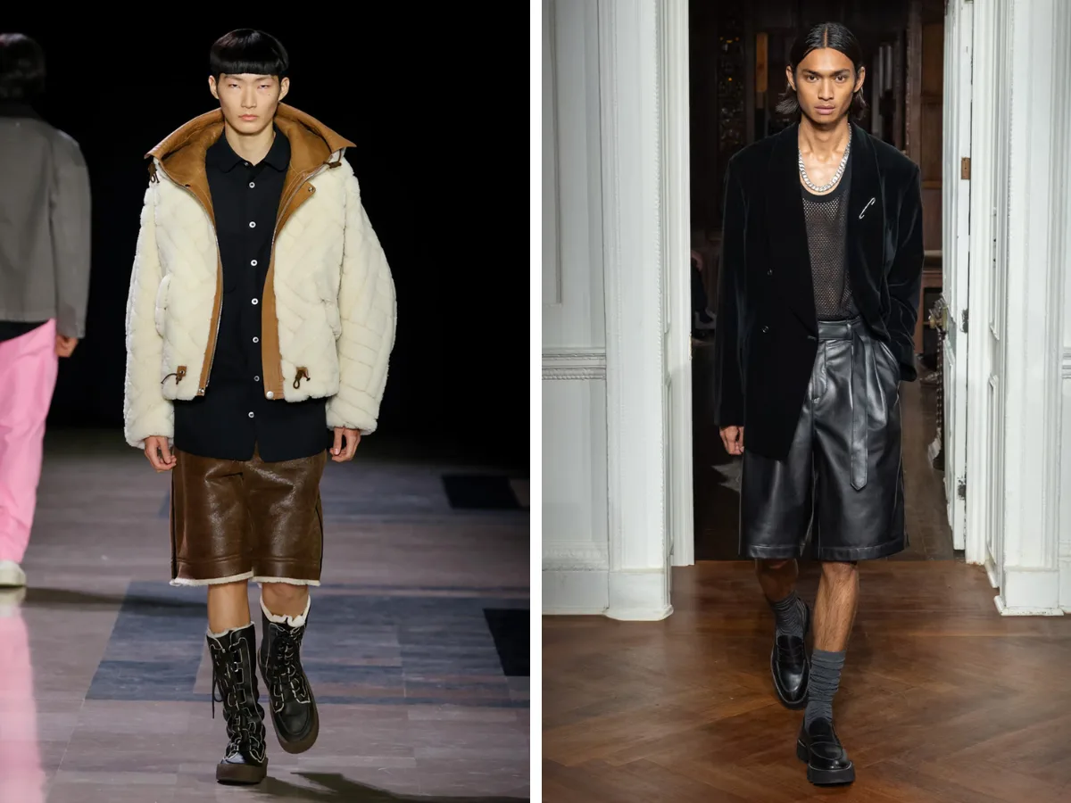 Quần shorts Bermuda thu đông