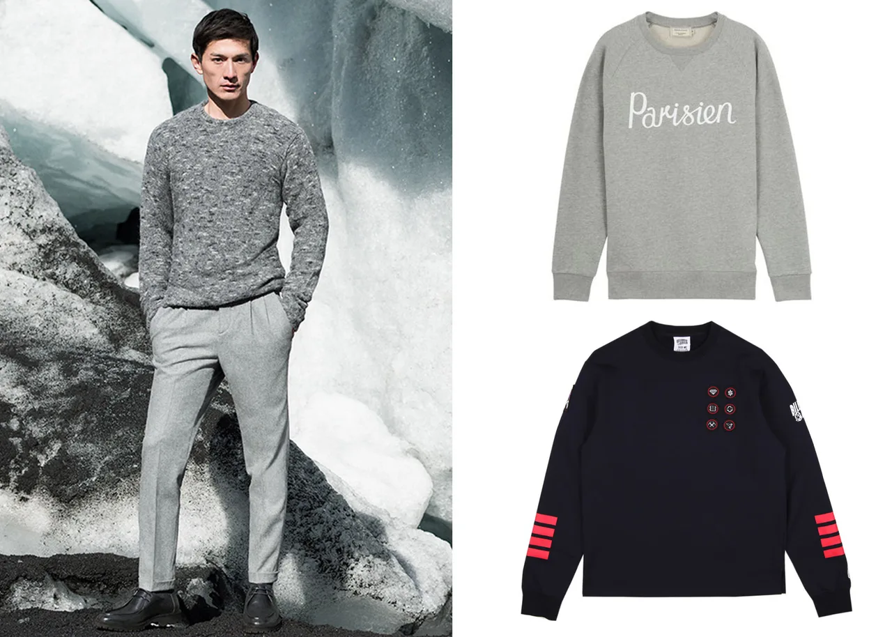 cách phối đồ nam: kiomi, bbc, maison kitsuné
