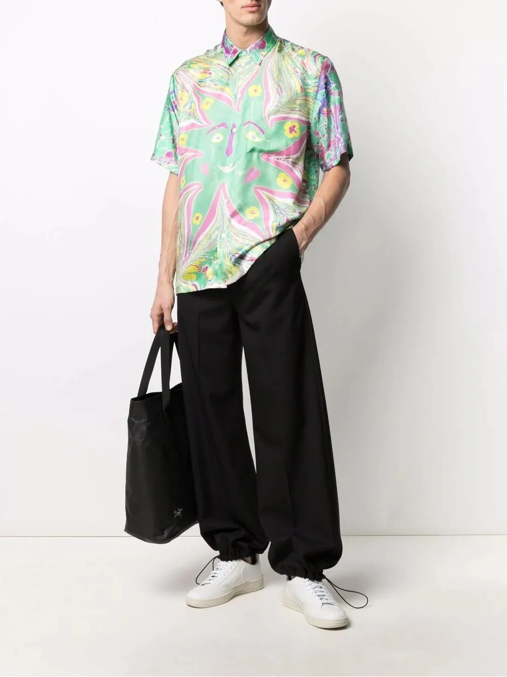 phoi do hoa tiet psychedelic prints - Stella McCartney