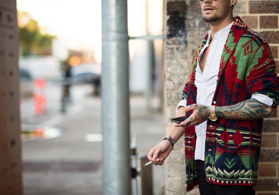 Nổi bần bật với phong cách thời trang Cardigan họa tiết cực kỳ cá tính
