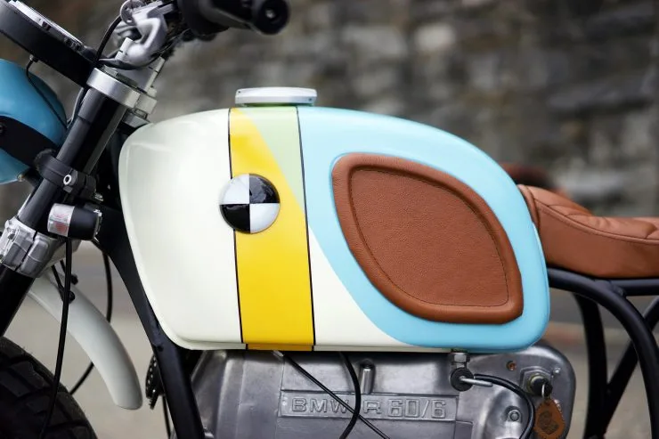 Bản độ xe BMW R60/6 ấn tượng của Vintage Steele