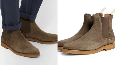 thoi trang nam - giay chelsea Common Projects - elle man 1.1