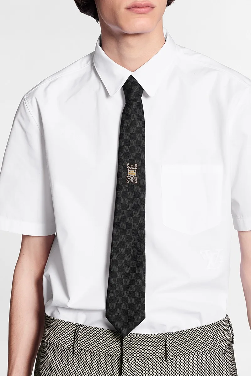 Louis Vuitton bst LV² cà vạt và pin cài