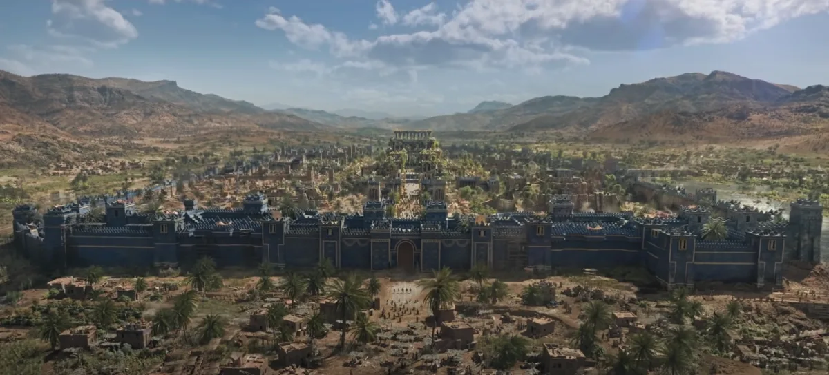 Thành cổ Babylon trong phim Eternals