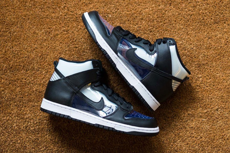 giay the thao - COMME des GARÇONS x Nike “Clear” Dunk High - elle man 1