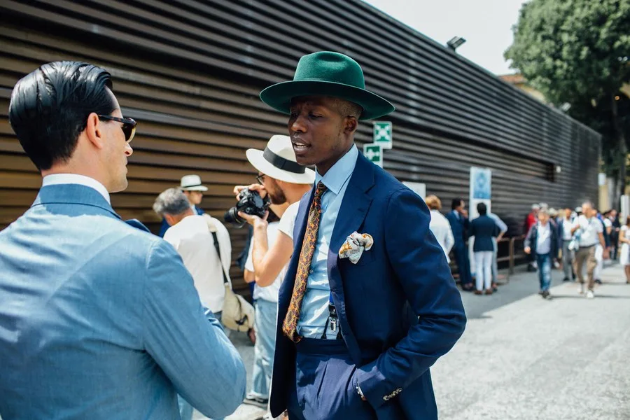 Một hình ảnh khác từ Pitti Uomo 92