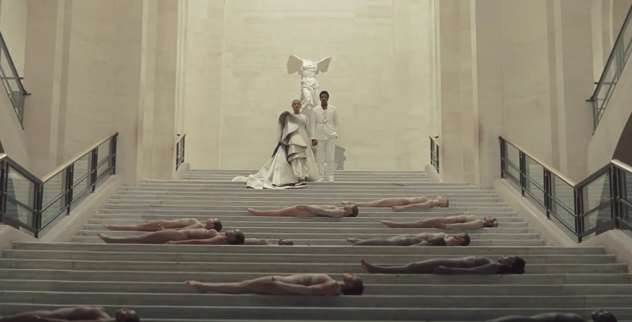 beyonce va jay z elle man pi