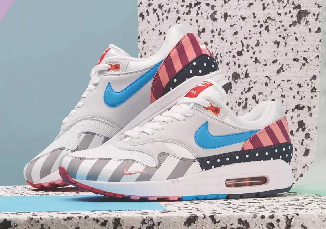 giay theo thao dat nhat q3.2018 - Parra x Nike Air Max 1 - elle man