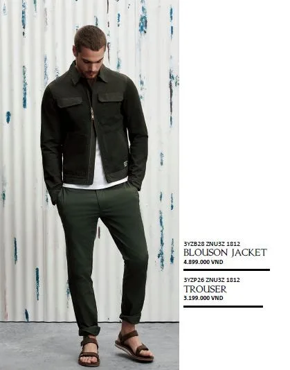 thoi trang hang hieu Y - Armani Exchange smart-casual - elle man 3
