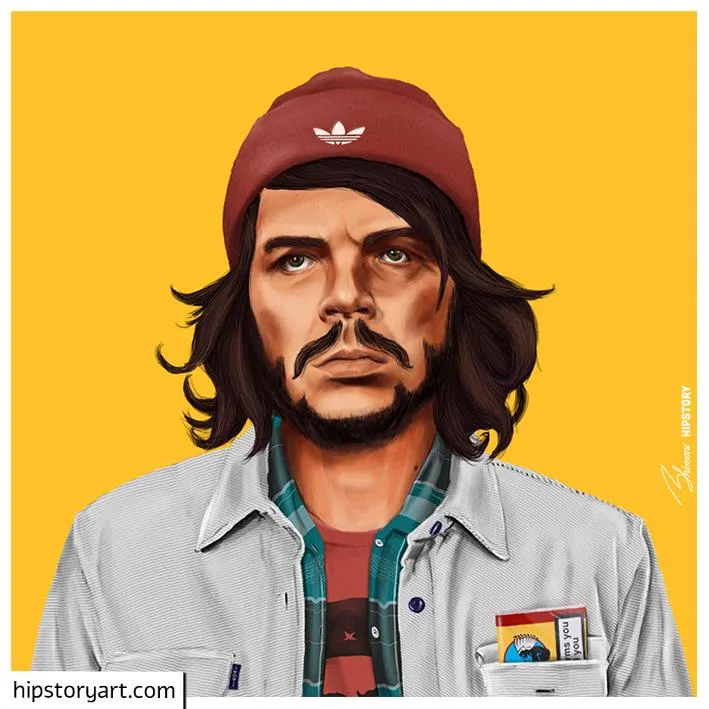 nguoi noi tieng - CHE GUEVARA - elle man