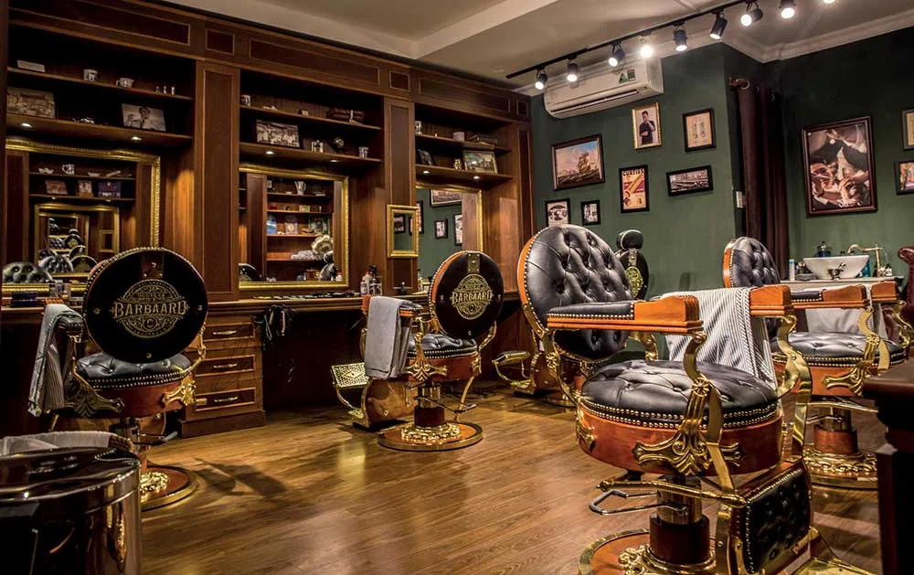 nuoc hoa nam tinh - house of babaard barbershop - elle man