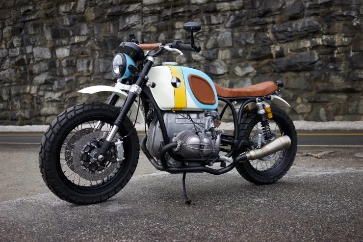 Bản độ xe BMW R60/6 ấn tượng của Vintage Steele
