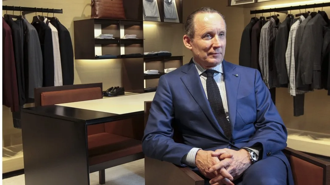Theo Giám đốc điều hành Gildo Zegna, đây là bước đầu nỗ lực đổi mới định hướng kinh doanh của tập đoàn Emergenildo Zegna trong việc mở rộng thị trường bán lẻ thời trang cho đối tượng khách hàng cao cấp trẻ tuổi. (Ảnh: SCMP/Bruce Yan)