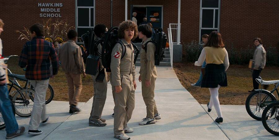 thời trang trong phim Stranger things cosplay phim ghoshbuster