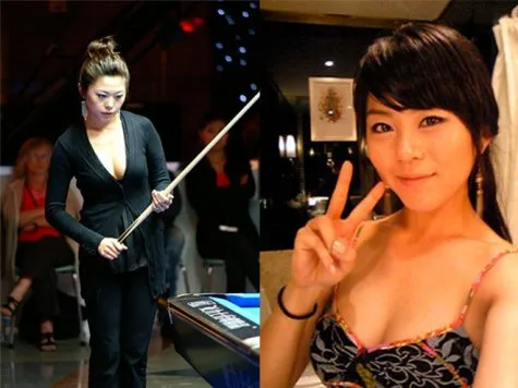 cơ thủ bida-Kim Ga Young sexy