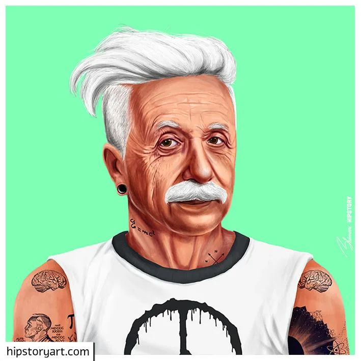 nguoi noi tieng - ALBERT EINSTEIN - elle man