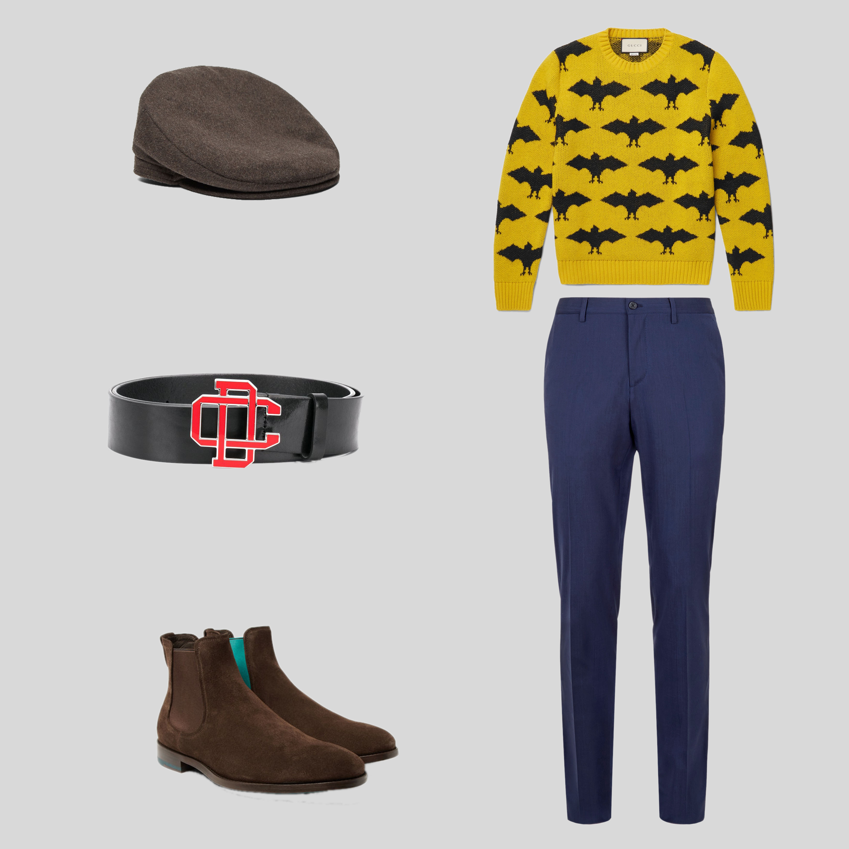 ELLE Man Style Calendar Phối màu quần áo người mạng kim (81 – 1412018)1