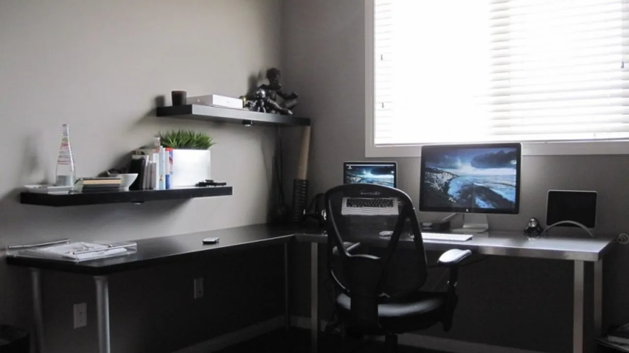 khong gian song home office - elle man 1