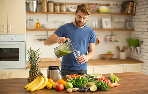 chăm sóc da mặt mùa Đông - ăn uống - elle man