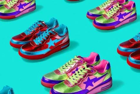 giay the thao pharrell williams Pharrell x A Bathing Ape Roadsta (2006) - elle man