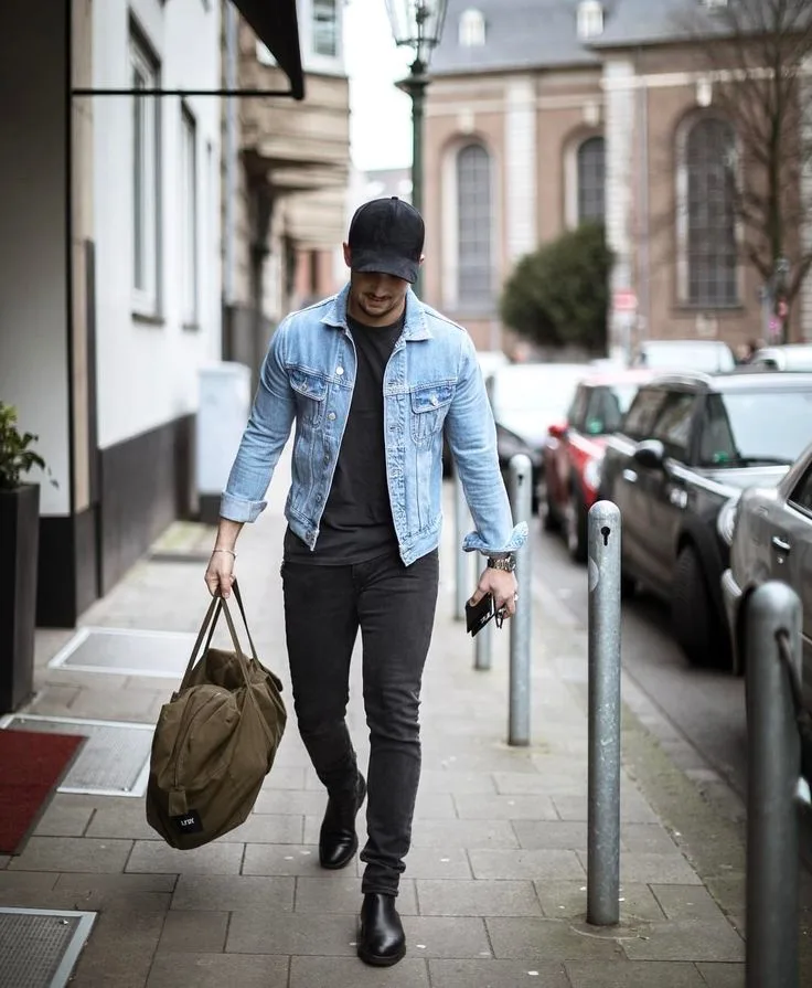 xu huong denim - elle man 3