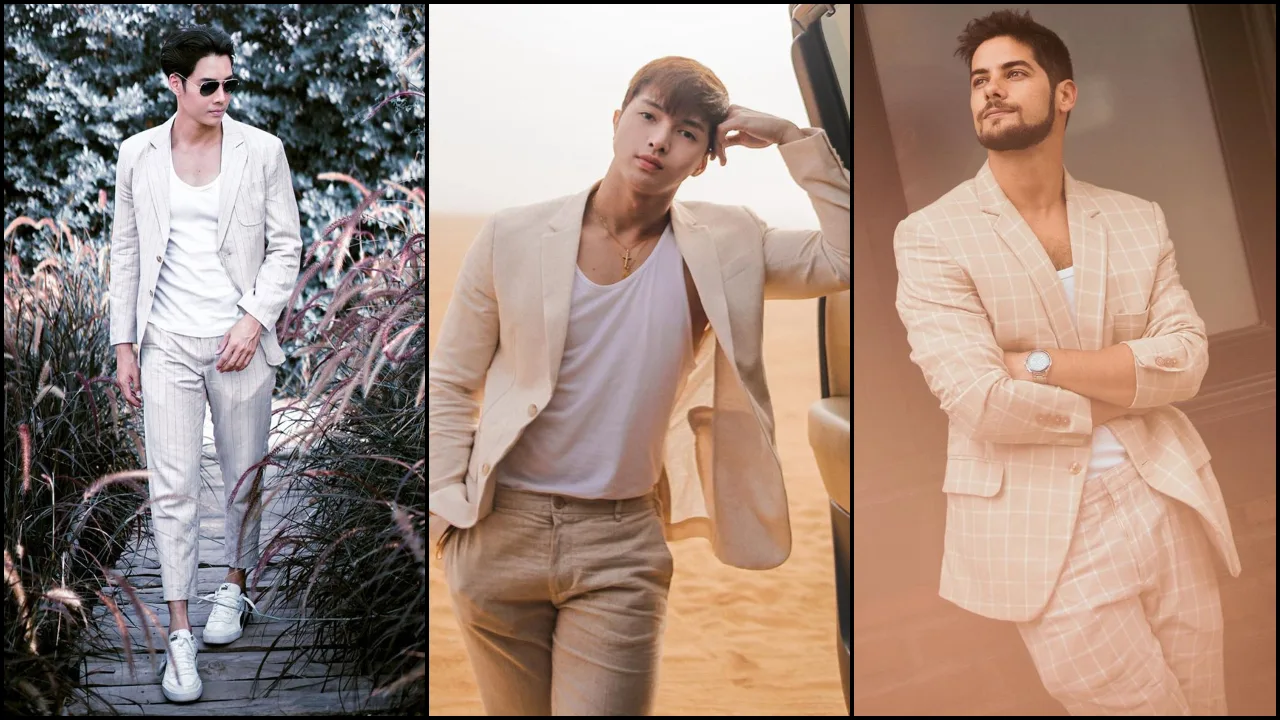 phối đồ với áo tank top - denkhun và andres