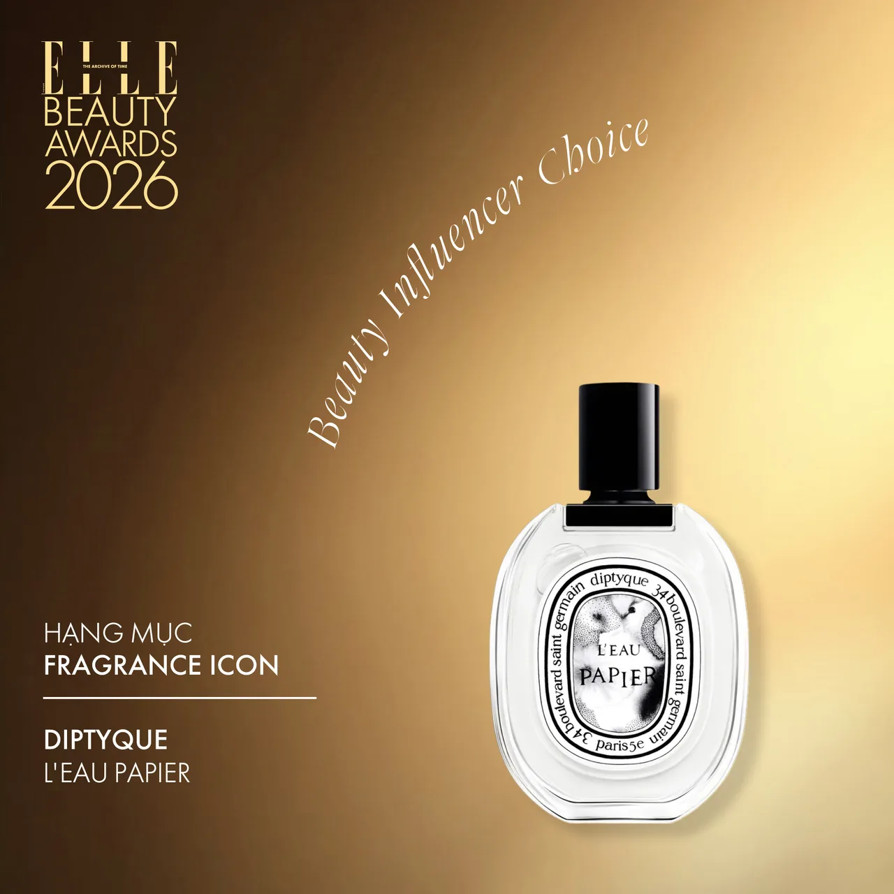 Fragrance Icon: Diptyque L'eau Papier