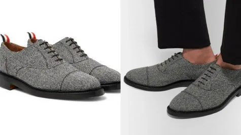 thoi trang nam - giay oxford Thom Browne - elle man 1.1