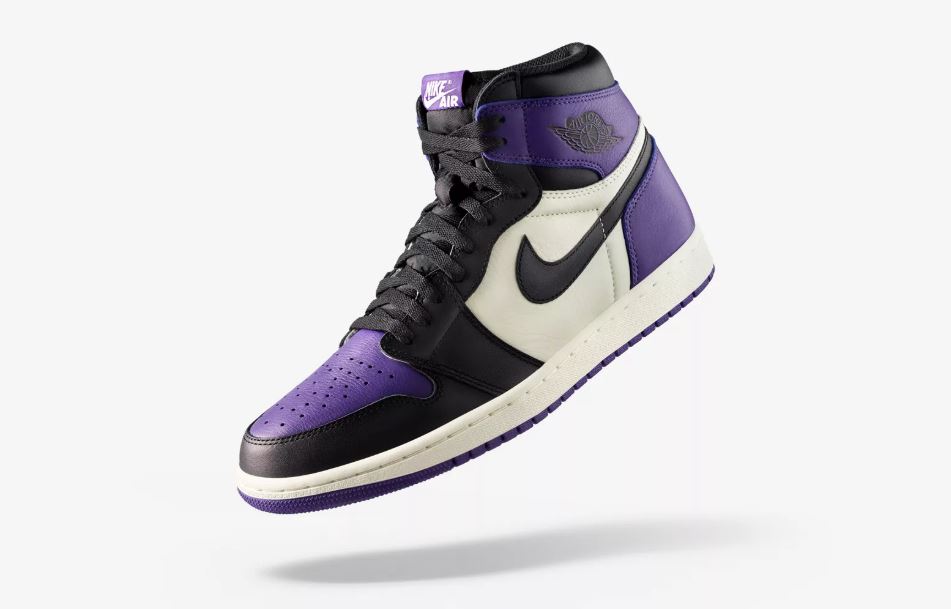 giay theo thao dat nhat q3.2018 - Nike Air Jordan 1 “Court Purple” - elle man