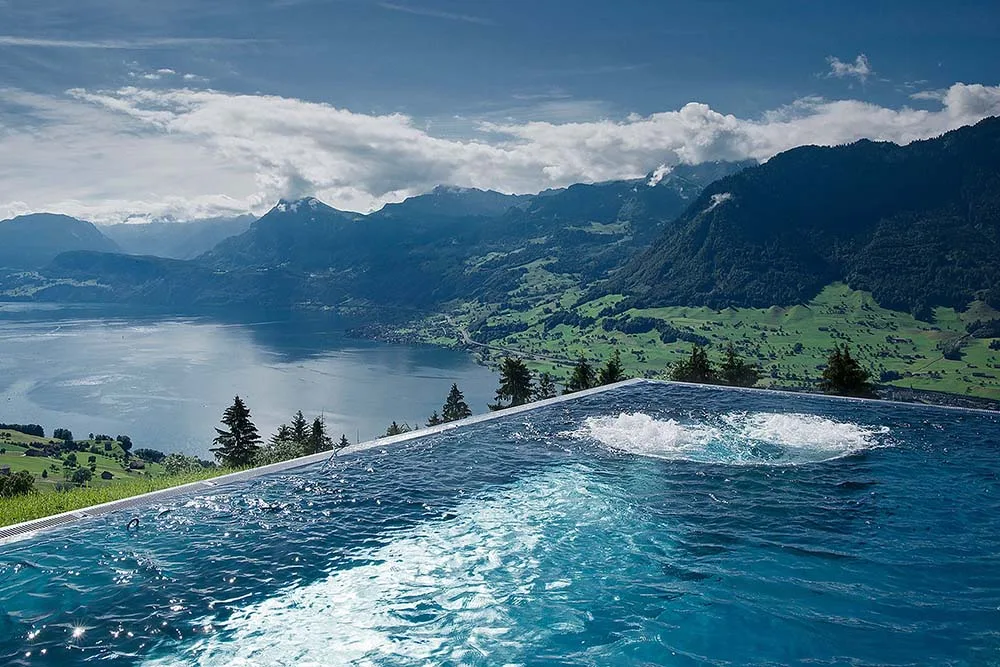mui huong Chanel Villa Honegg, Lake Lucerne, Switzerland - elle man