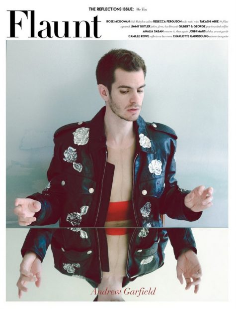Diễn viên Andrew Garfield trên bìa tạp chí Flaunt Magazine 2018