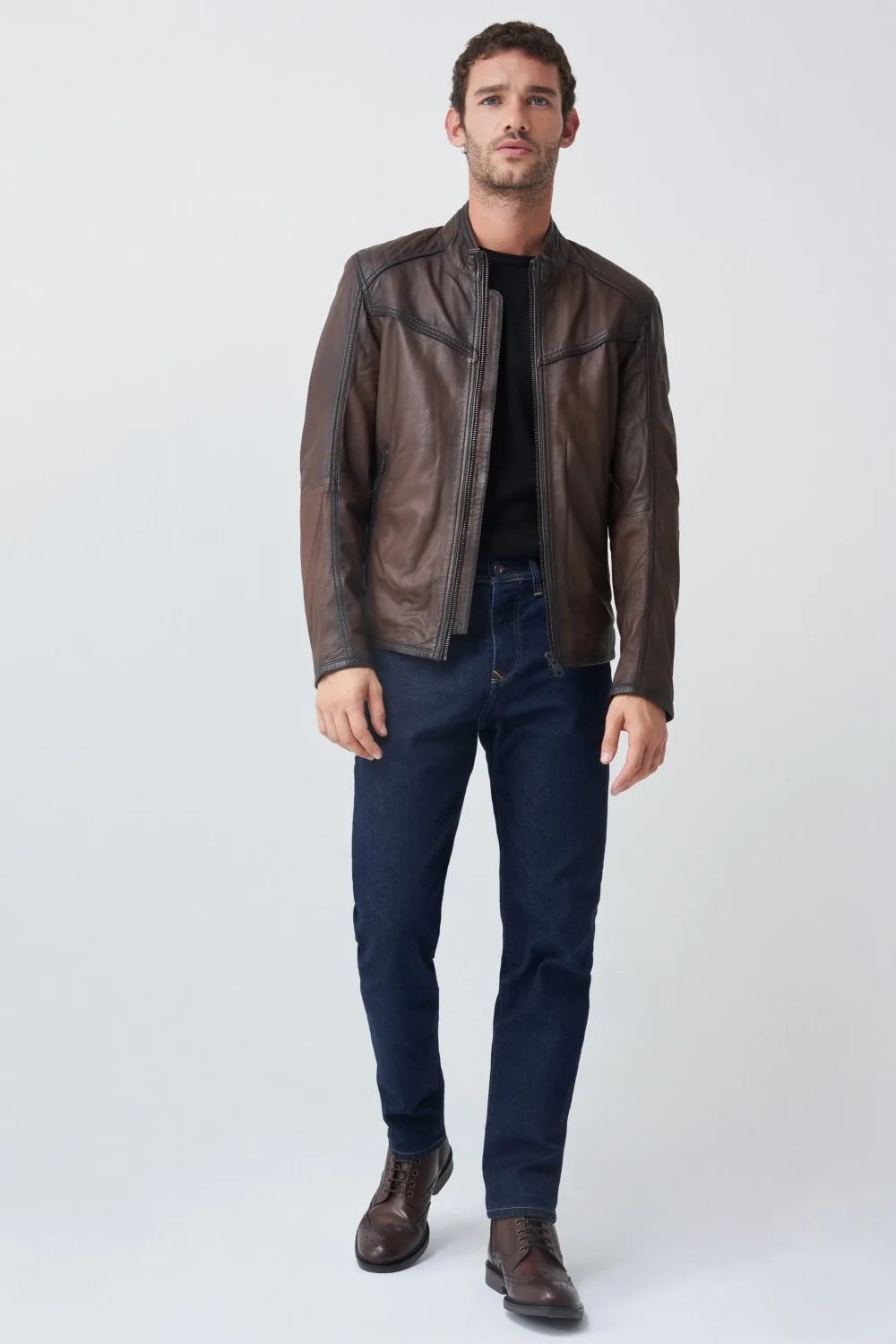 áo da với jeans - Salsa Jeans