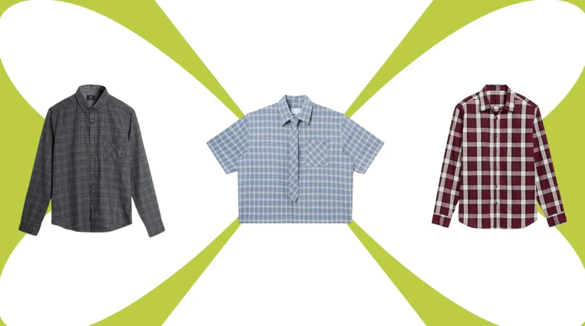 ELLE Man Mix & Match: Phối đồ cùng áo sơ mi caro