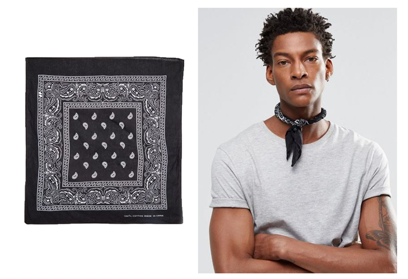 phong cách thời trang mùa Đông: neckerchief Reclaimed.