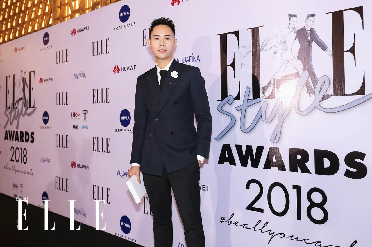 Nhà thiết kế Lâm Gia Khang tại ELLE Style Awards 2018