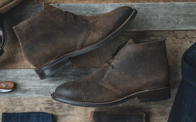 Mẫu giày Chukka boots
